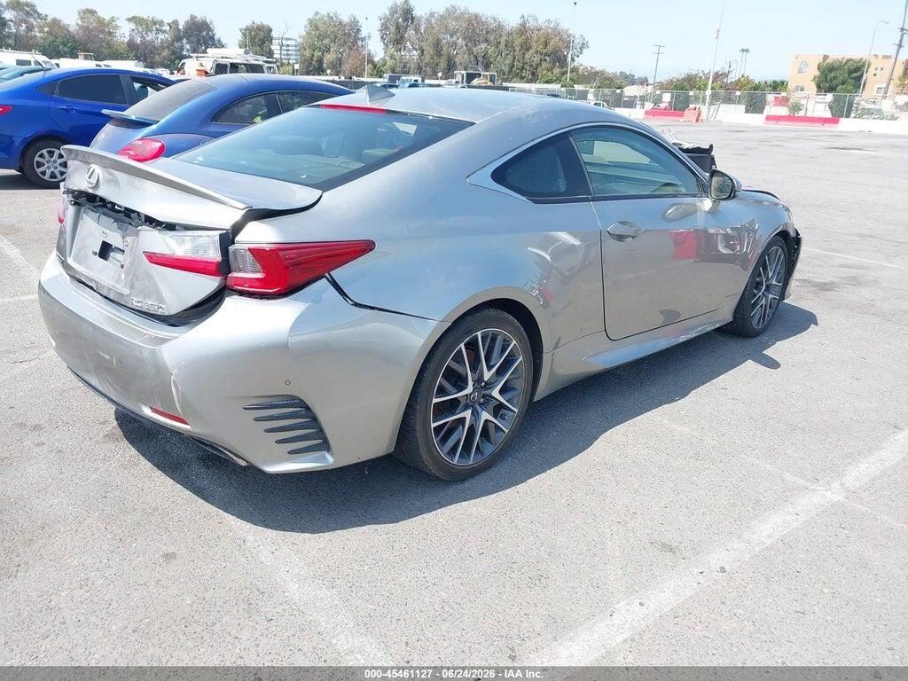 JTHHE5BC9H5017157 2017 LEXUS RC 350 photo no. 4