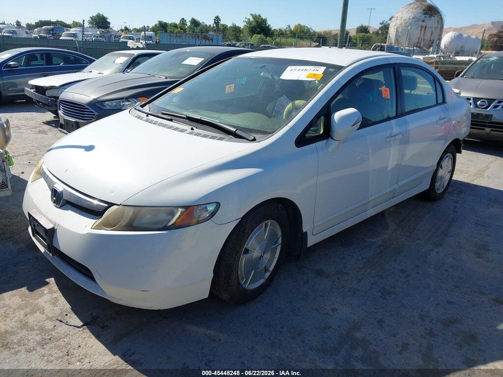 JHMFA36247S029208 2007 HONDA CIVIC HYBRID photo no. 2