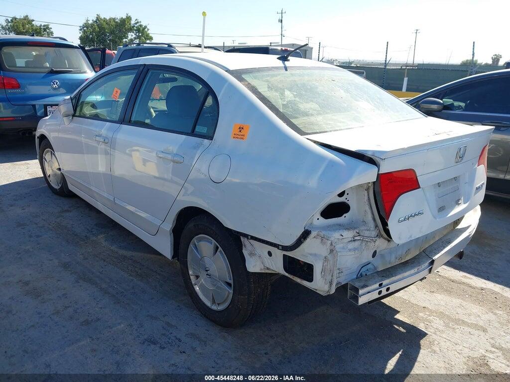 JHMFA36247S029208 2007 HONDA CIVIC HYBRID photo no. 3