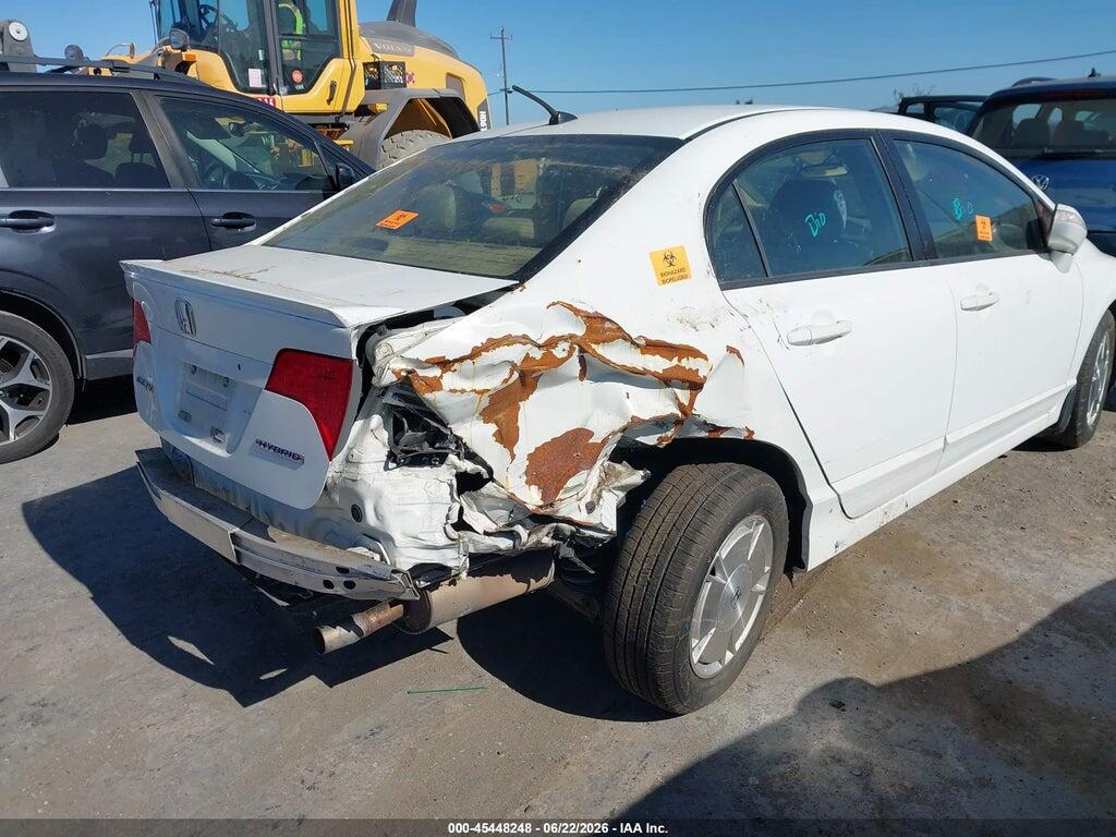 JHMFA36247S029208 2007 HONDA CIVIC HYBRID photo no. 6