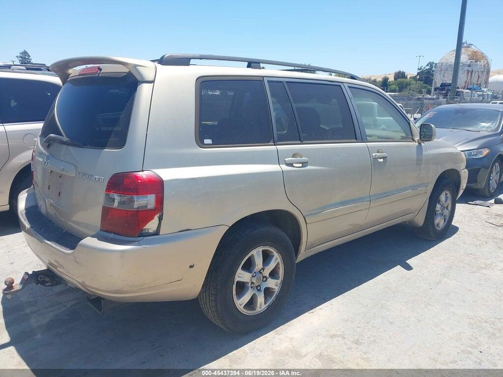 JTEEP21A570212550 2007 TOYOTA HIGHLANDER photo no. 4