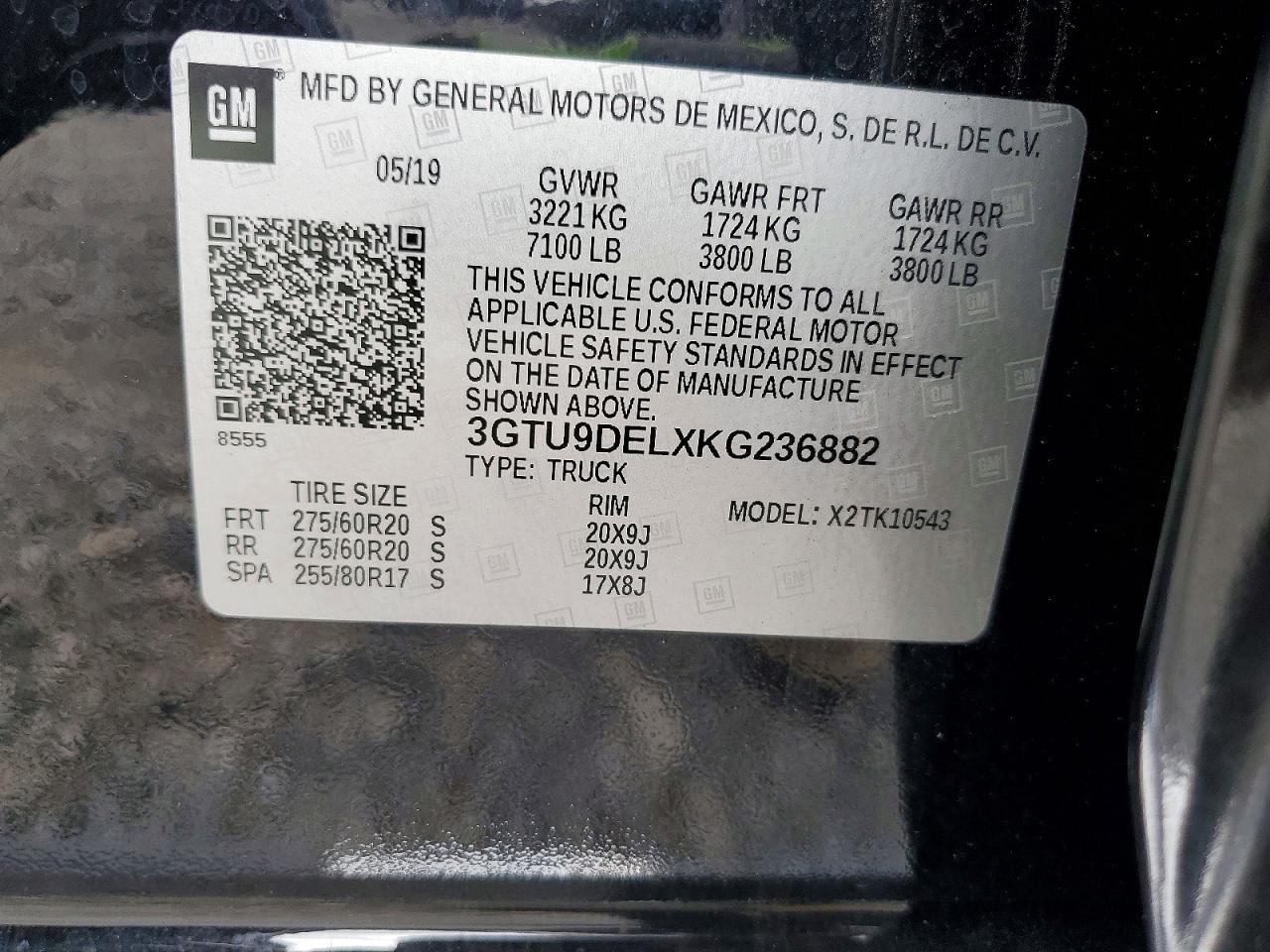 2019 GMC SIERRA K1500 SLT — Фото 12 из 12