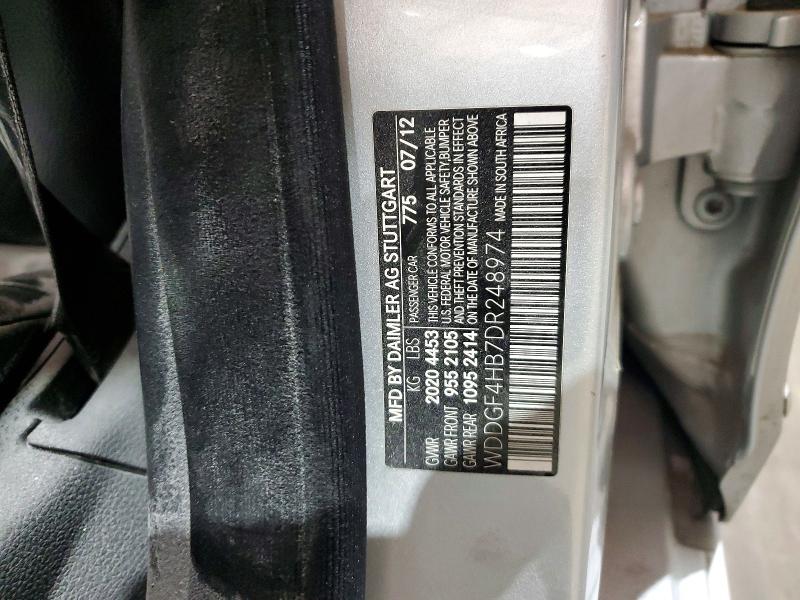 WDDGF4HB7DR248974 2013 MERCEDES-BENZ C photo no. 12