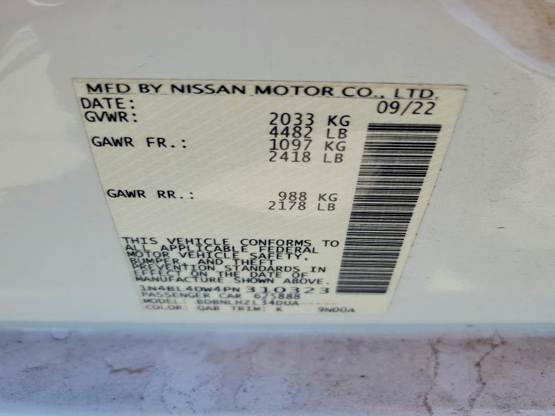 1N4BL4DW4PN310323 2023 NISSAN ALTIMA photo no. 12
