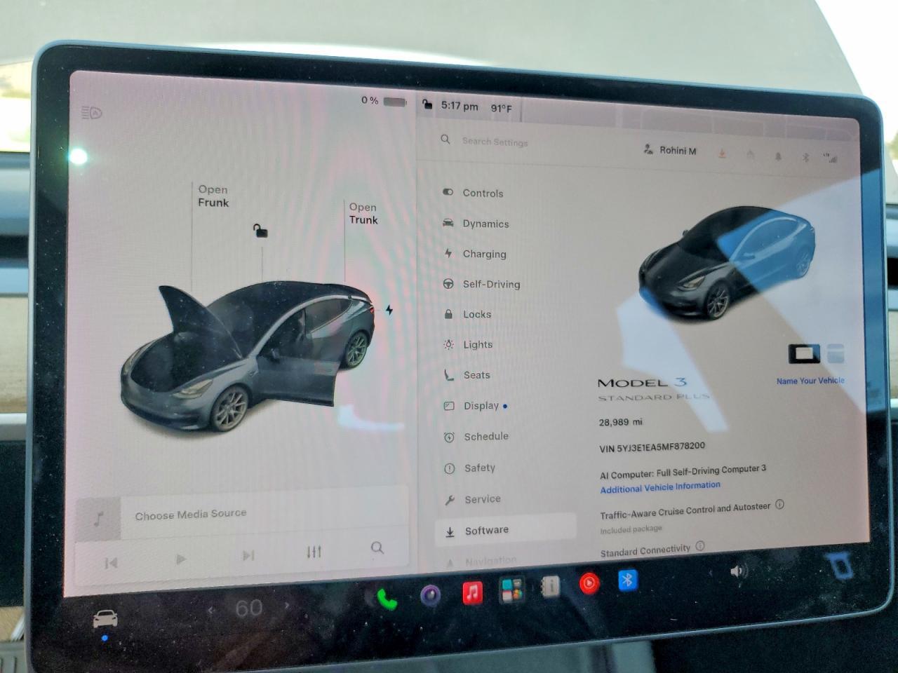 5YJ3E1EA5MF878200 2021 TESLA MODEL 3 photo no. 9