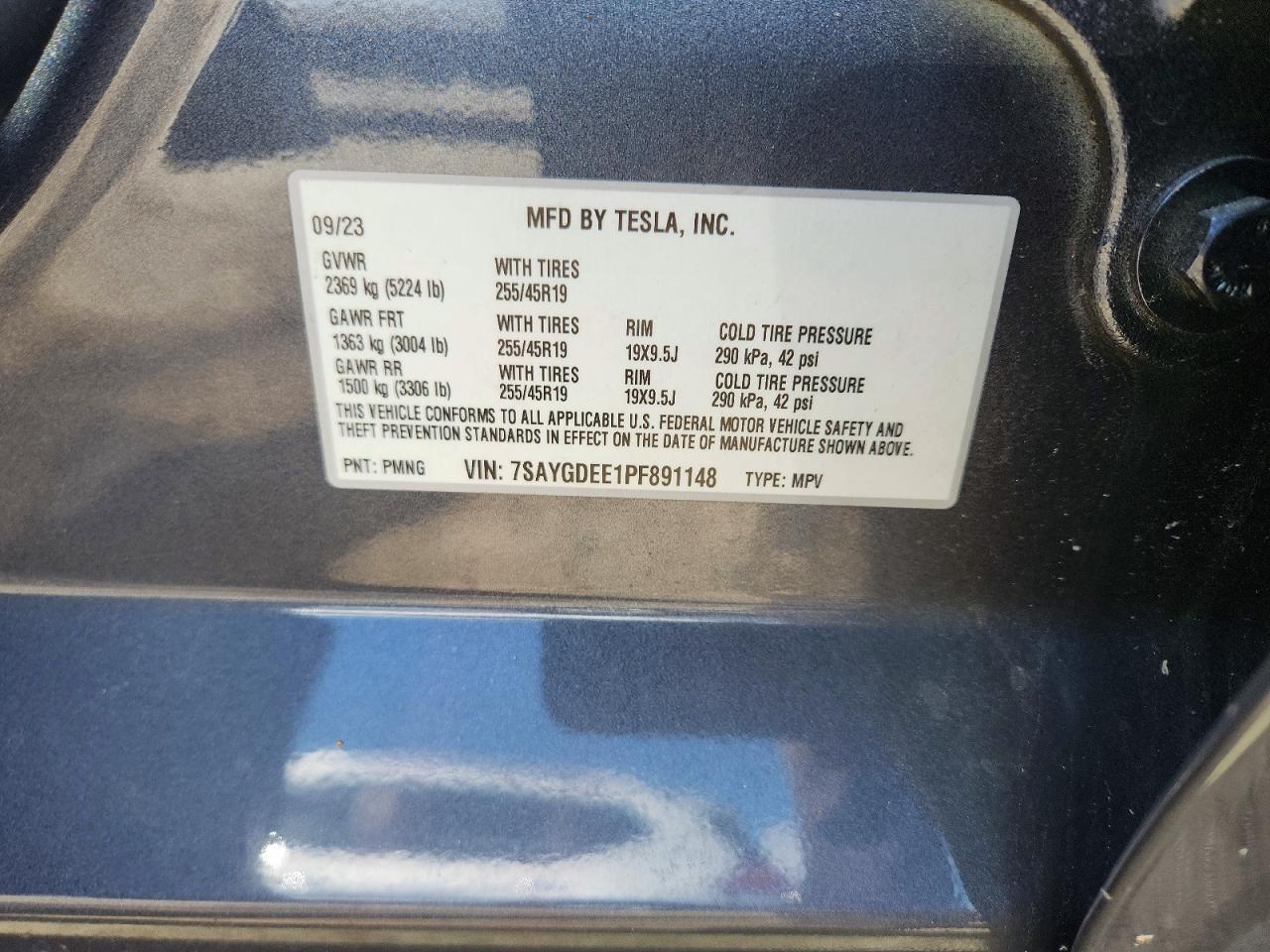 2023 TESLA MODEL Y — Фото 13 из 13