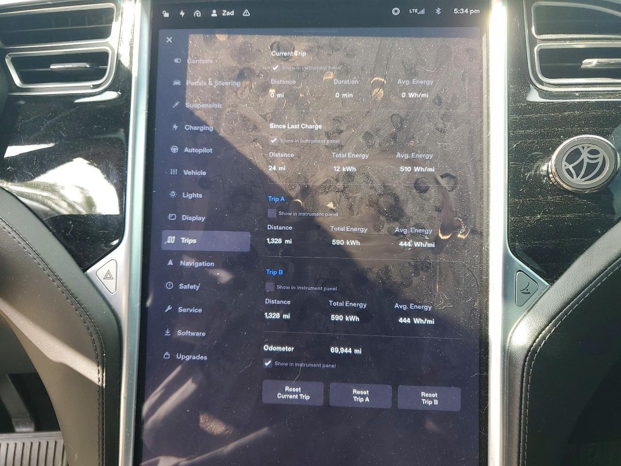 2017 TESLA MODEL X — Фото 9 из 12