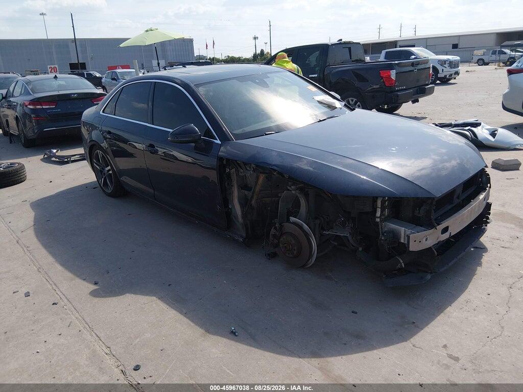 2018 AUDI A4 WAULMAF47JA230886