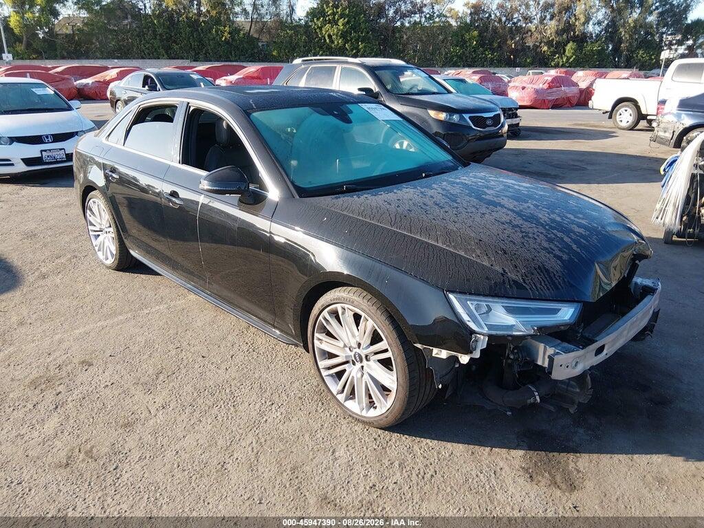 2018 AUDI A4 WAULMAF42JA077222
