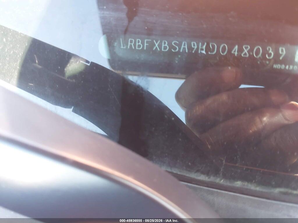 LRBFXBSA9HD048039 2017 BUICK ENVISION photo no. 9