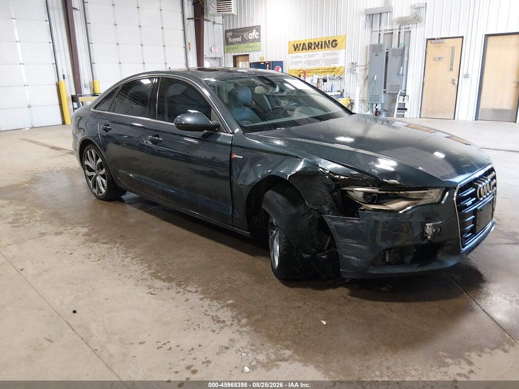 2013 AUDI A6 WAUGGAFC1DN126052