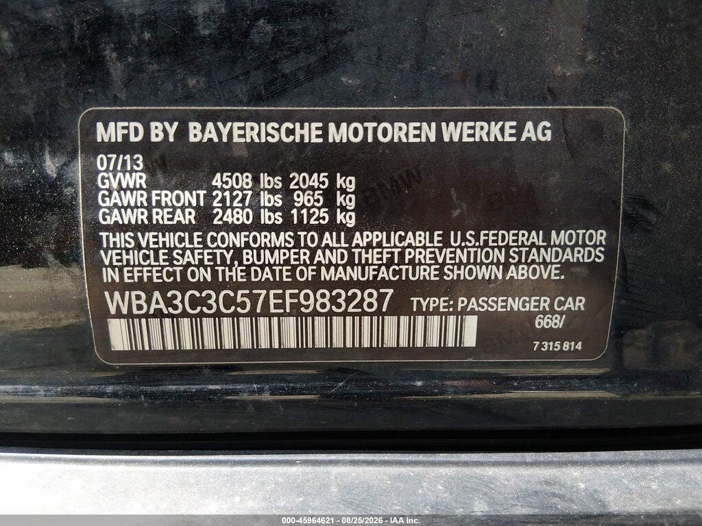 WBA3C3C57EF983287 2014 BMW 320I photo no. 9
