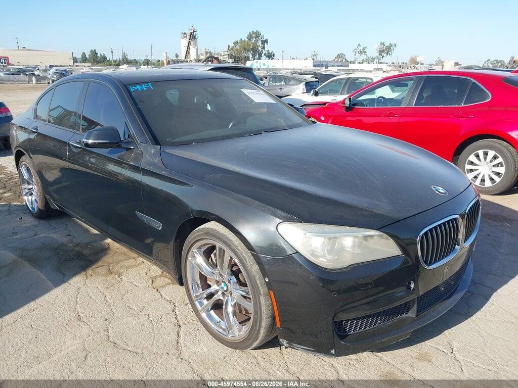 2013 BMW 750I WBAYA8C50DD227514