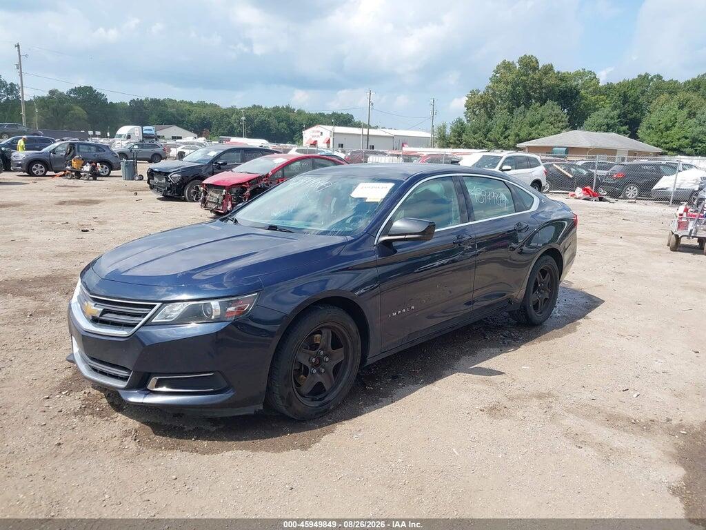 2G11X5S30H9161463 2017 CHEVROLET IMPALA photo no. 2