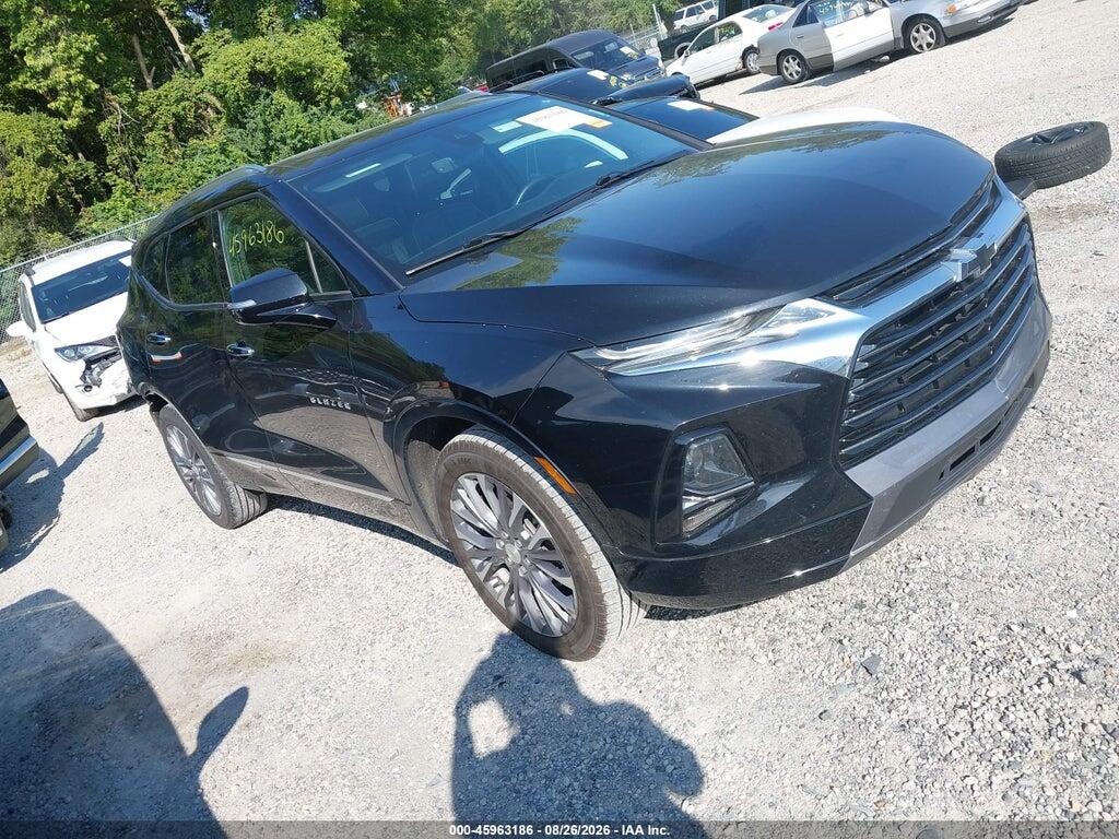 2021 CHEVROLET BLAZER 3GNKBLR43MS534013