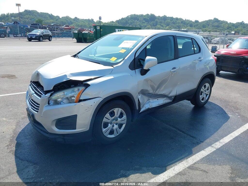 3GNCJKSB7GL235939 2016 CHEVROLET TRAX photo no. 2