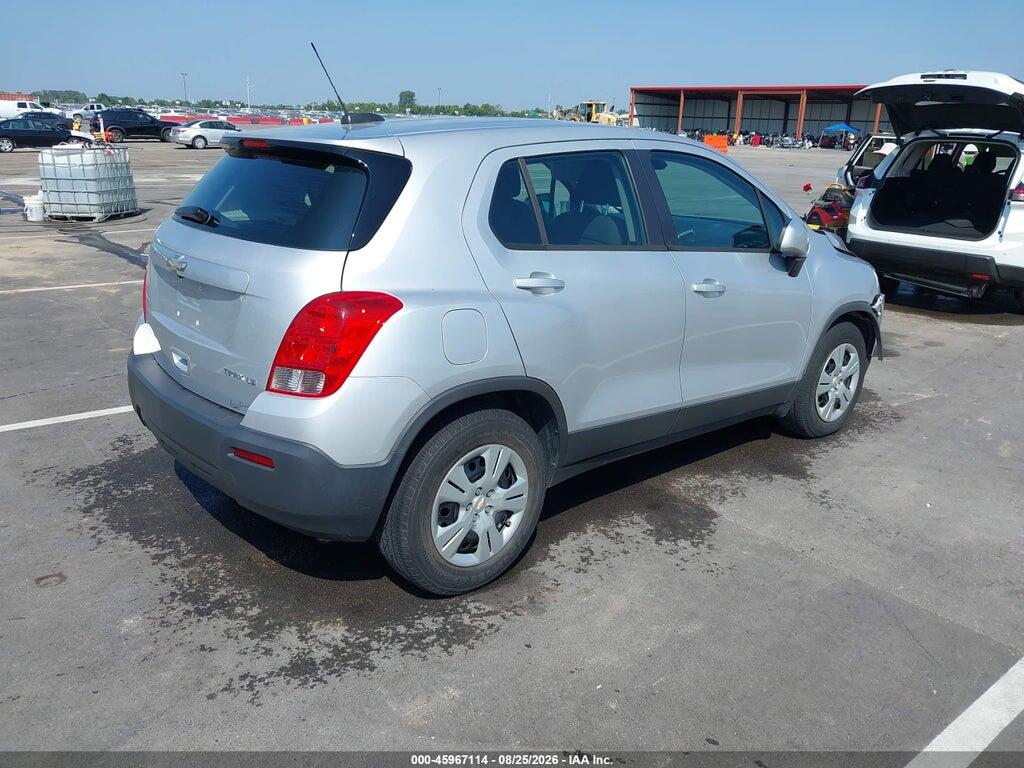 3GNCJKSB7GL235939 2016 CHEVROLET TRAX photo no. 4