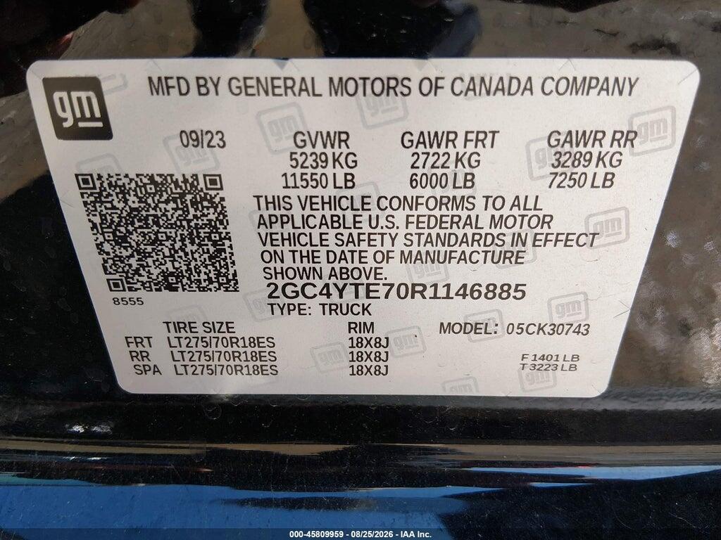 2GC4YTE70R1146885 2024 CHEVROLET SILVERADO 3500HD photo no. 8
