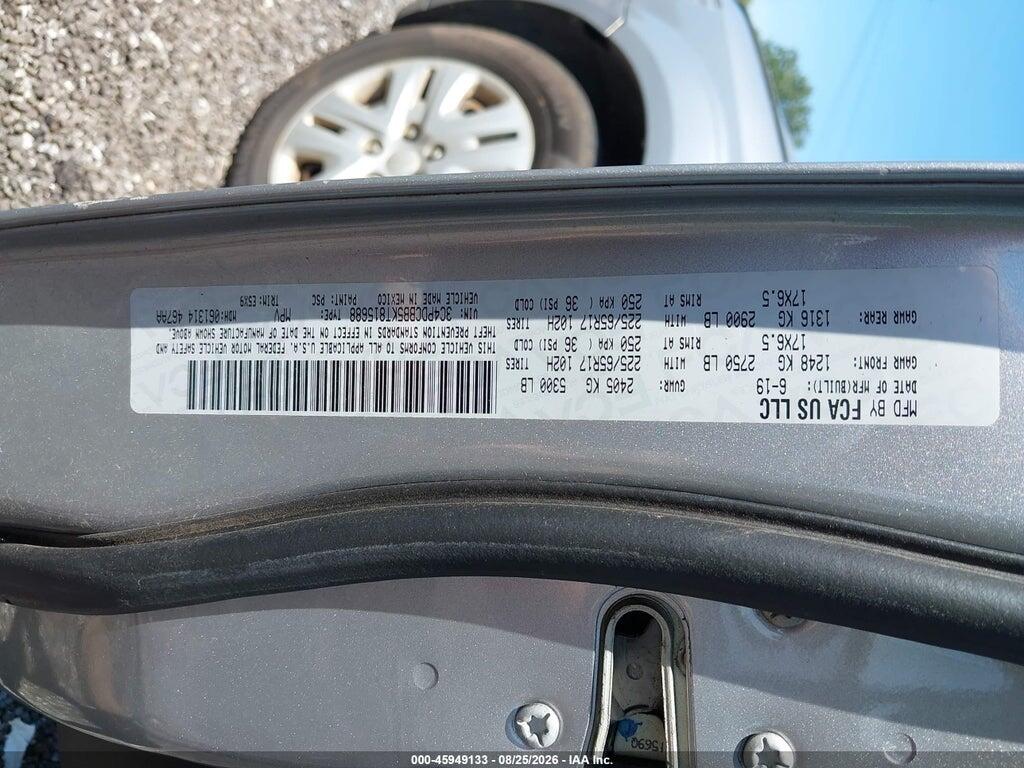 3C4PDCBB5KT815688 2019 DODGE JOURNEY photo no. 9