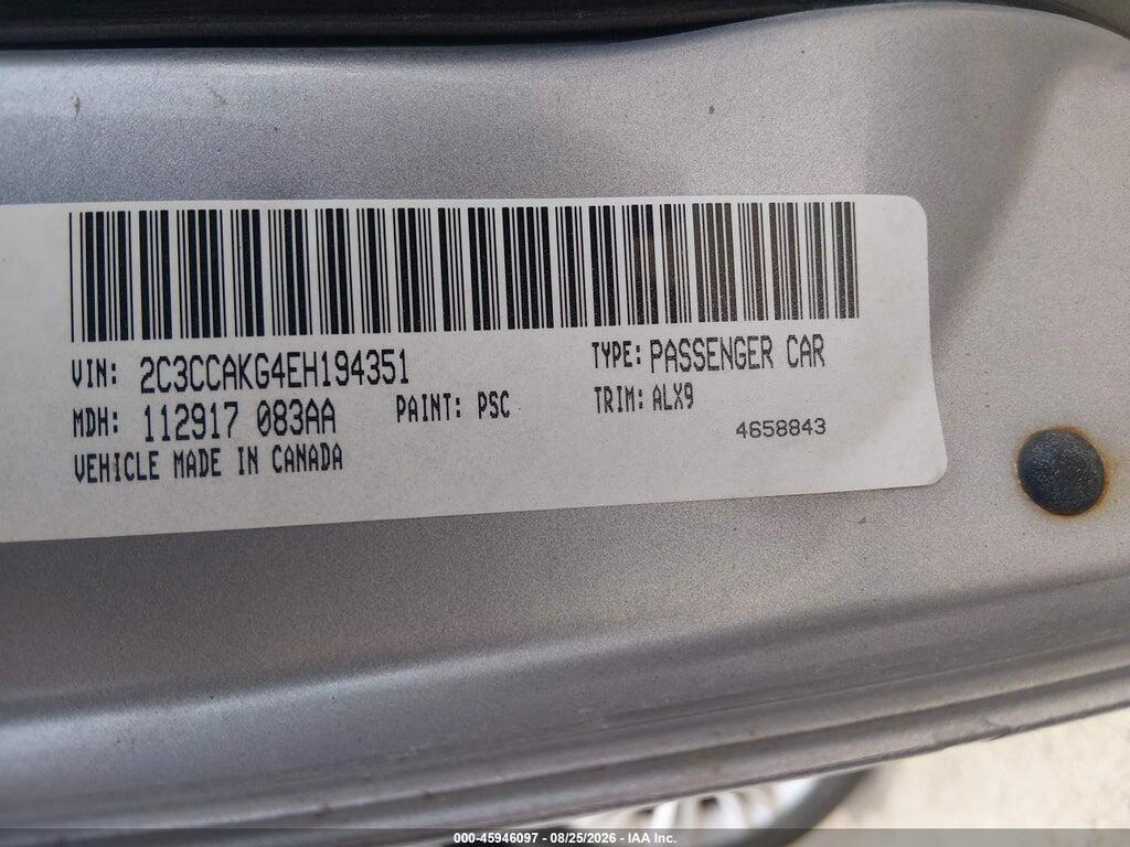 2C3CCAKG4EH194351 2014 CHRYSLER 300C photo no. 9