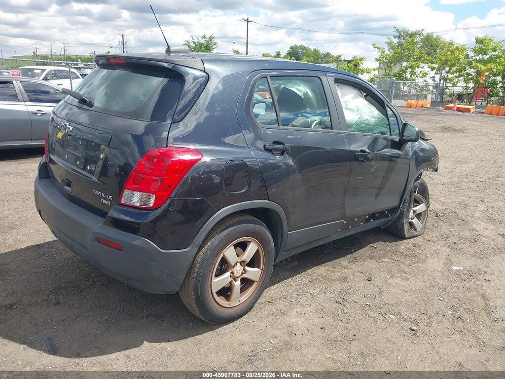 KL7CJPSB5FB107668 2015 CHEVROLET TRAX photo no. 4