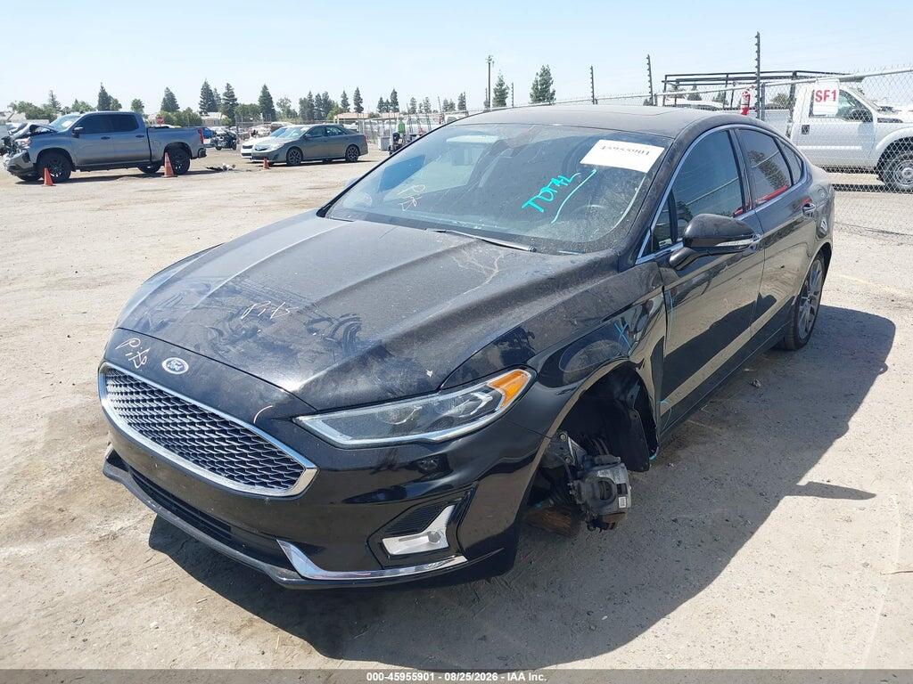 3FA6P0RU8LR141484 2020 FORD FUSION HYBRID photo no. 2