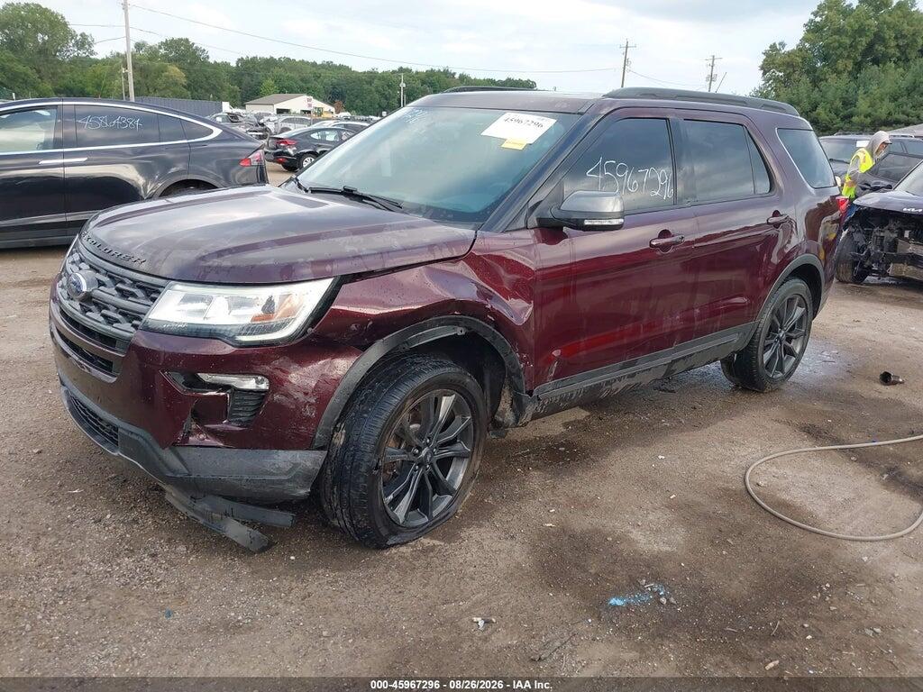 1FM5K8D80JGA75283 2018 FORD EXPLORER photo no. 2