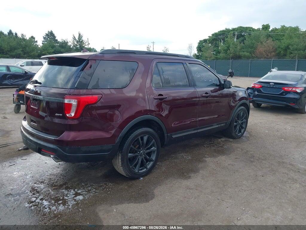 1FM5K8D80JGA75283 2018 FORD EXPLORER photo no. 4