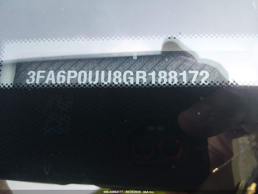 3FA6P0UU8GR188172 2016 FORD FUSION HYBRID photo no. 9