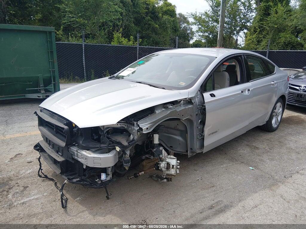 3FA6P0UU7JR122011 2018 FORD FUSION HYBRID photo no. 2