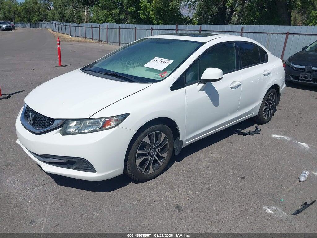 19XFB2F85DE067168 2013 HONDA CIVIC photo no. 2
