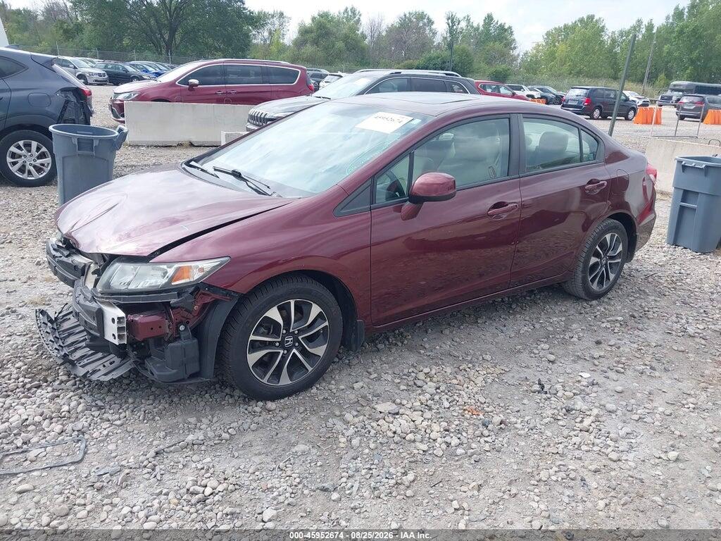 19XFB2F81DE024611 2013 HONDA CIVIC photo no. 2