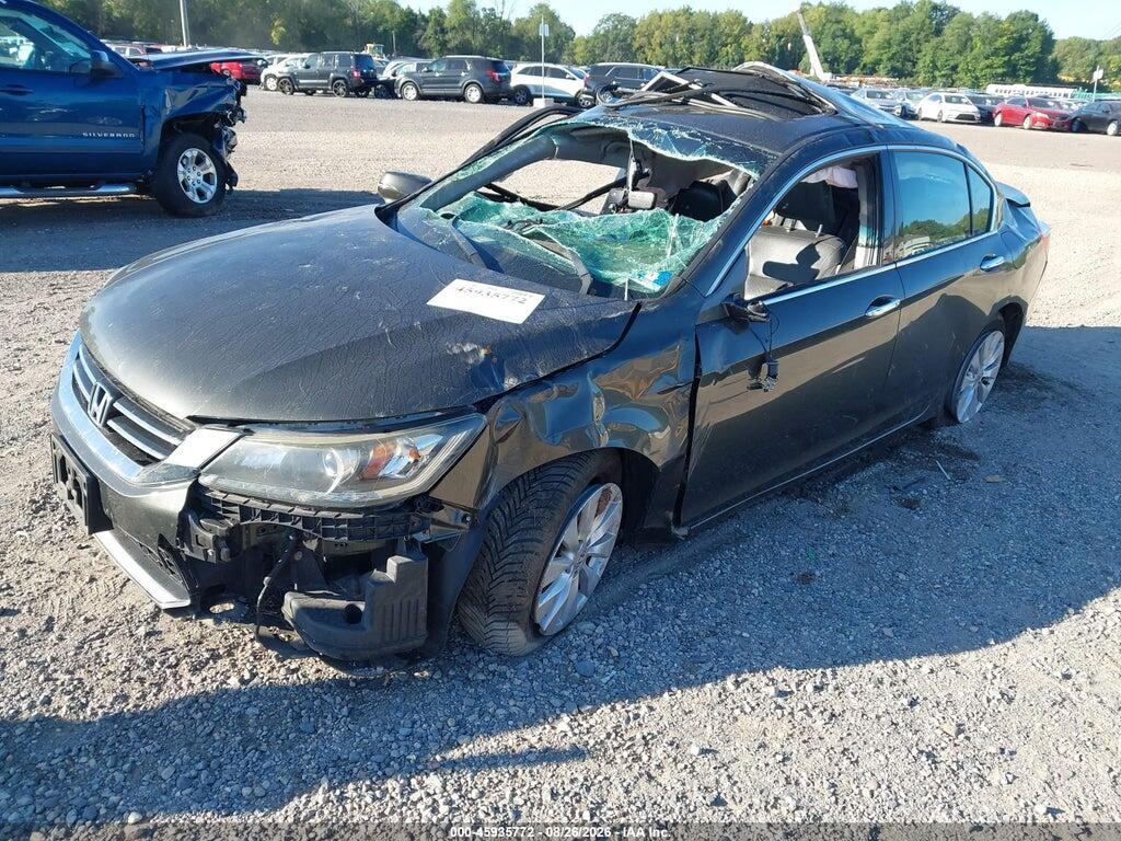1HGCR3F89EA020283 2014 HONDA ACCORD photo no. 2