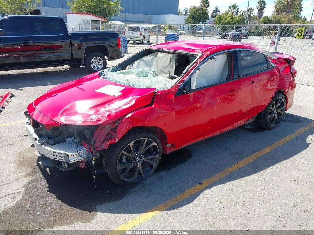 2HGFC2F83LH592019 2020 HONDA CIVIC photo no. 2