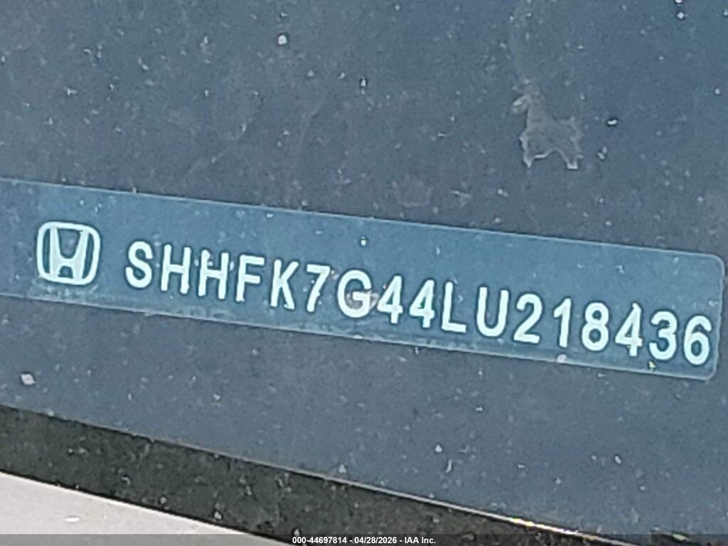 SHHFK7G44LU218436 2020 HONDA CIVIC photo no. 9