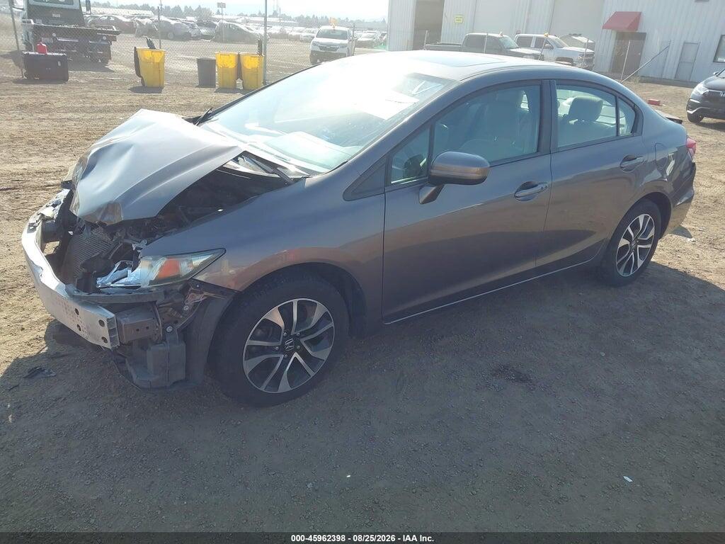 19XFB2F88EE237654 2014 HONDA CIVIC photo no. 2