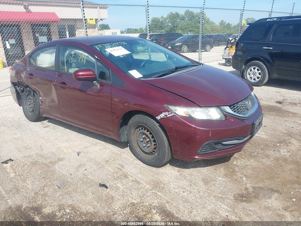 2014 HONDA CIVIC 19XFB2F55EE017815