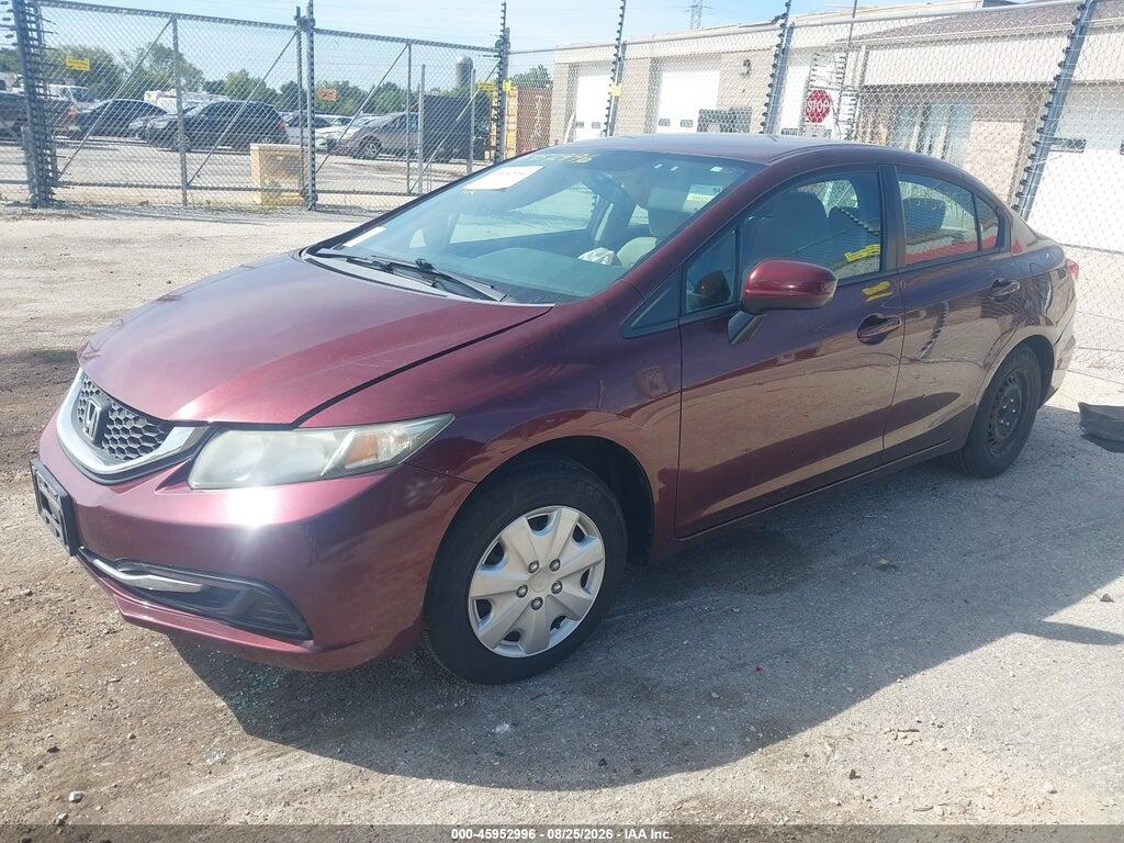 19XFB2F55EE017815 2014 HONDA CIVIC photo no. 2