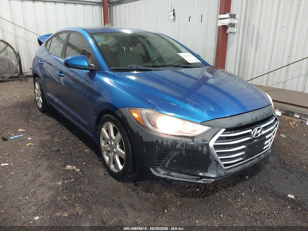 2017 HYUNDAI ELANTRA 5NPD74LF6HH184590