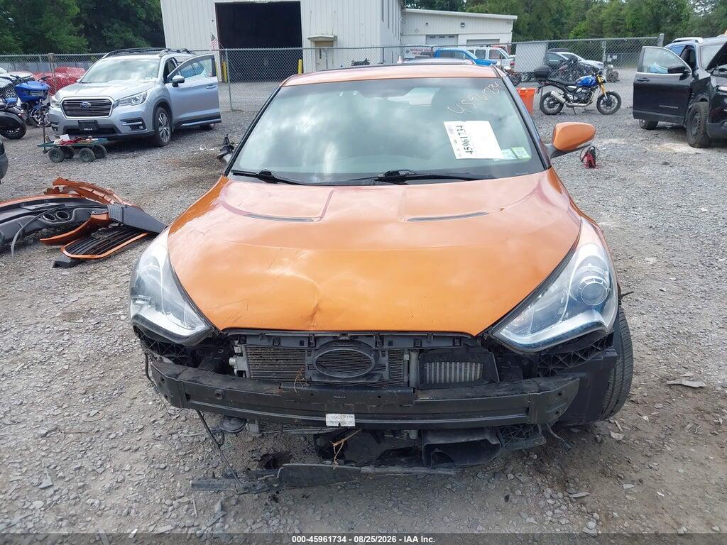 KMHTC6AEXDU142707 2013 HYUNDAI VELOSTER photo no. 12