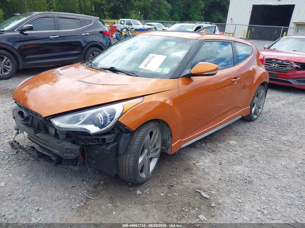 KMHTC6AEXDU142707 2013 HYUNDAI VELOSTER photo no. 2