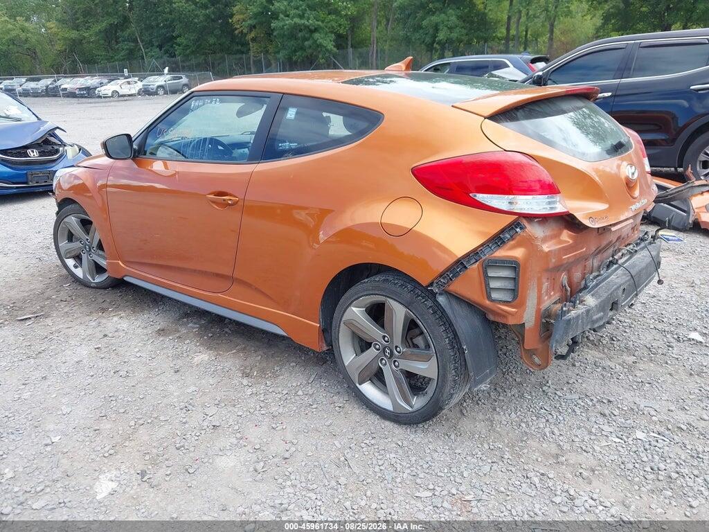 KMHTC6AEXDU142707 2013 HYUNDAI VELOSTER photo no. 3