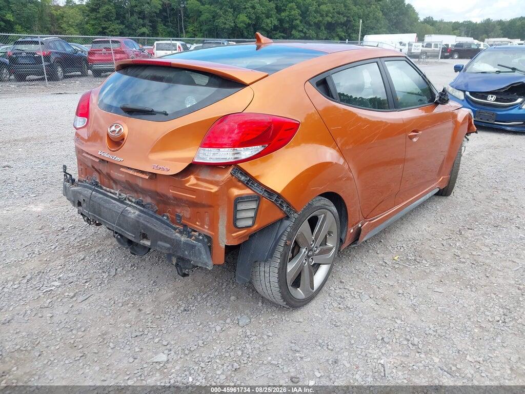 KMHTC6AEXDU142707 2013 HYUNDAI VELOSTER photo no. 4