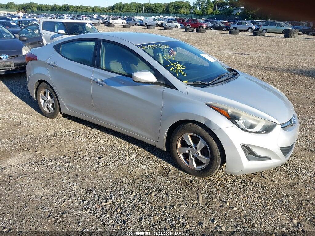 2014 HYUNDAI ELANTRA KMHDH4AE6EU140836