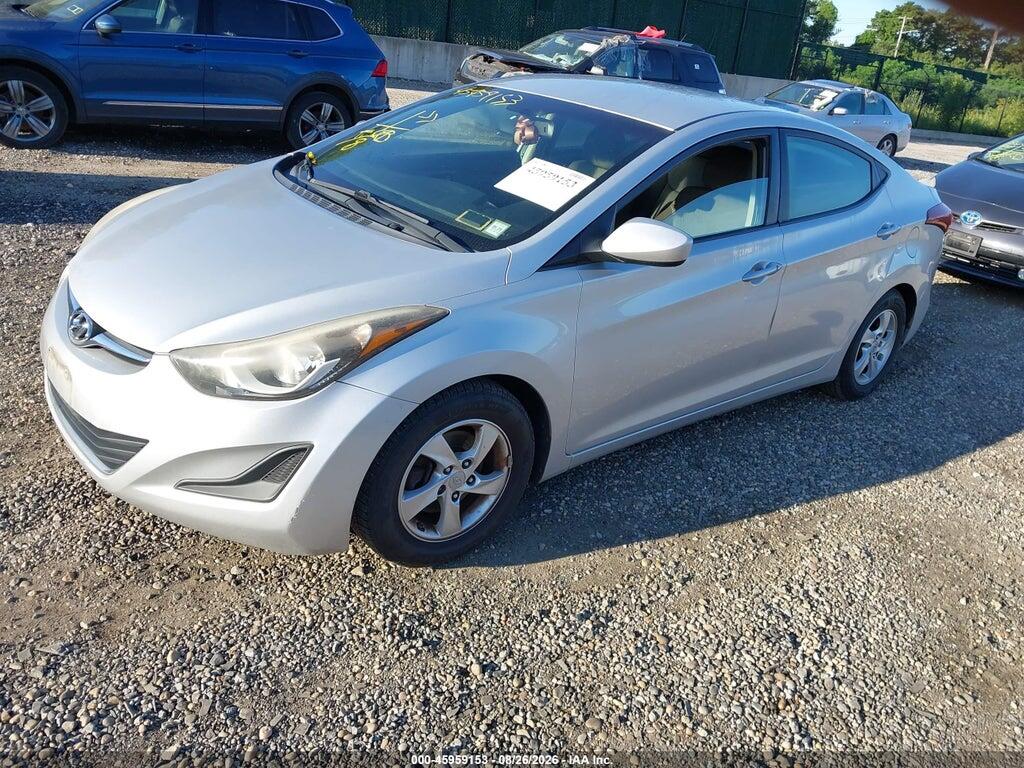 KMHDH4AE6EU140836 2014 HYUNDAI ELANTRA photo no. 2