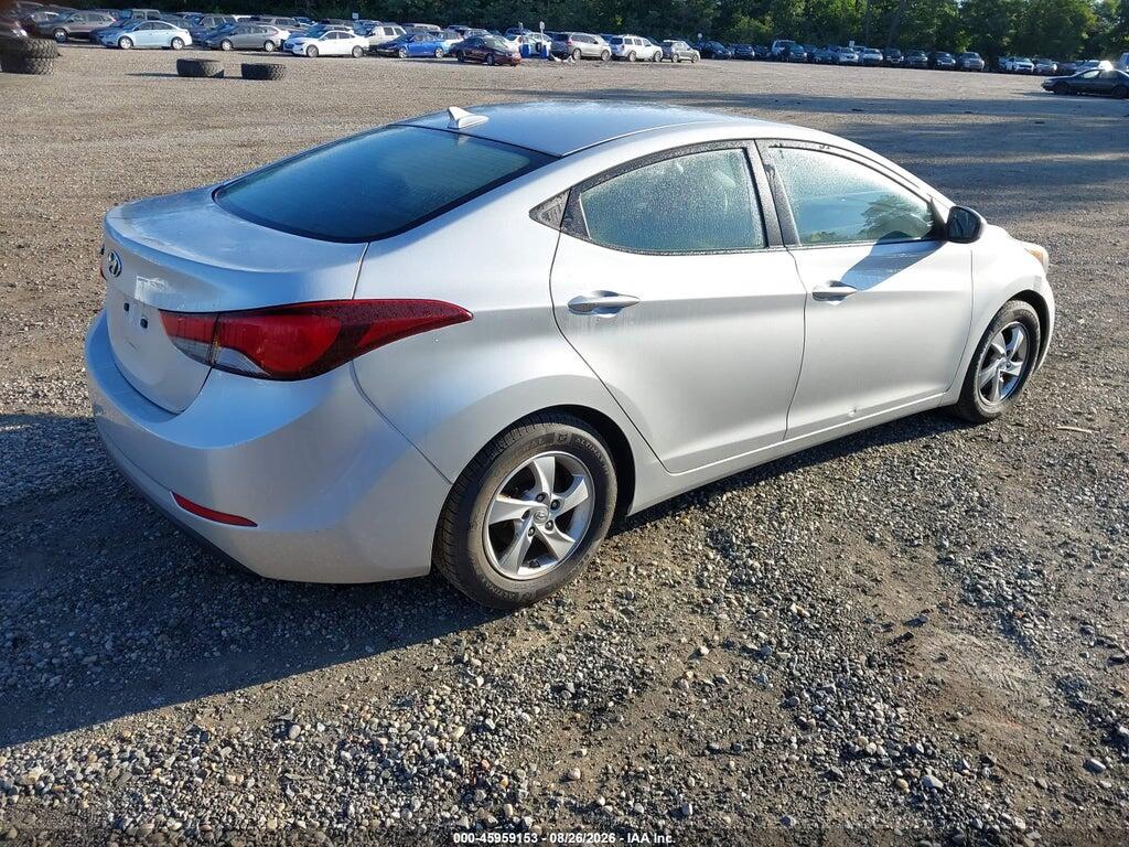 KMHDH4AE6EU140836 2014 HYUNDAI ELANTRA photo no. 4