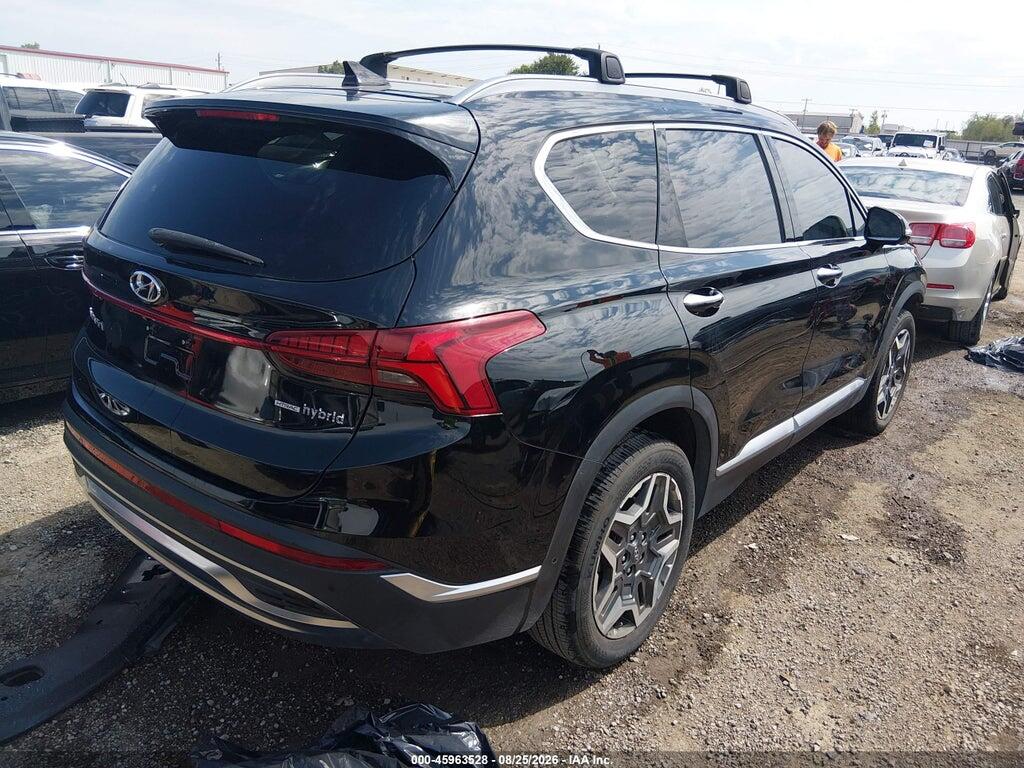 KM8S5DA15MU013376 2021 HYUNDAI SANTA FE HYBRID photo no. 4