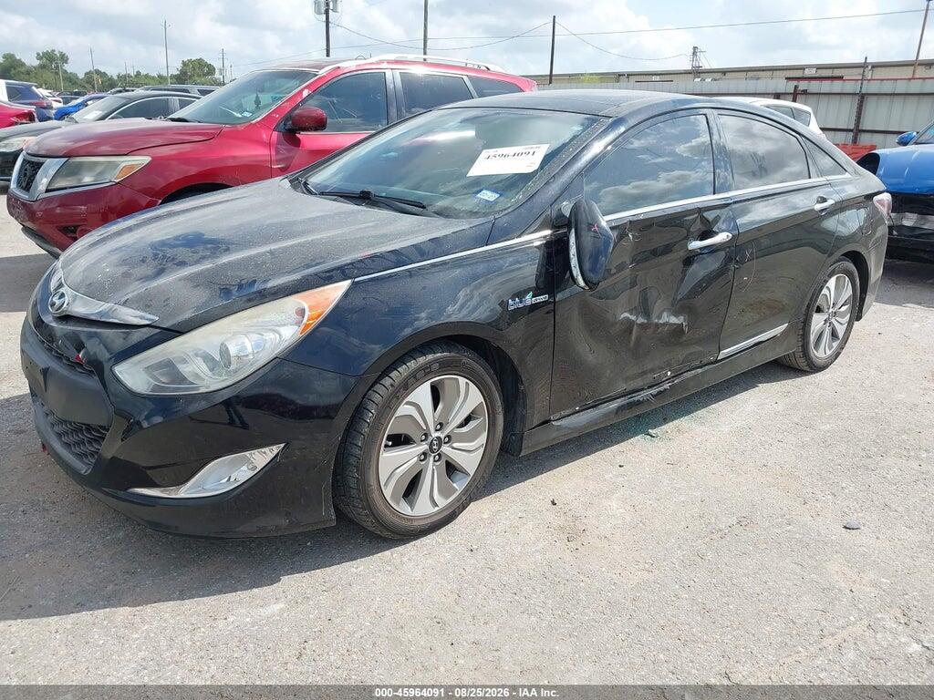 KMHEC4A44EA110939 2014 HYUNDAI SONATA HYBRID photo no. 2