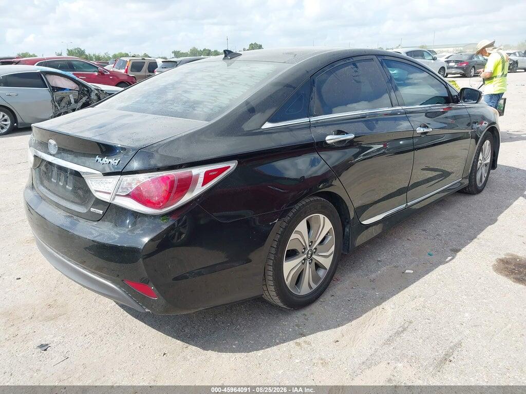 KMHEC4A44EA110939 2014 HYUNDAI SONATA HYBRID photo no. 4