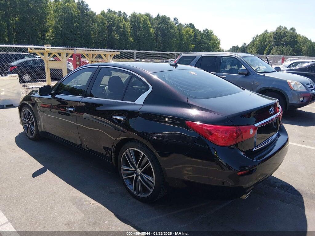 JN1BV7AP1EM671324 2014 INFINITI Q50 photo no. 3